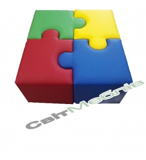 Комплект пуфів  "Пазл"
