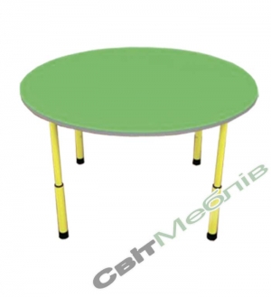 Стіл для садочка круглий