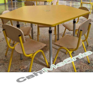 Стілець дитячий ISO, ростова група №2