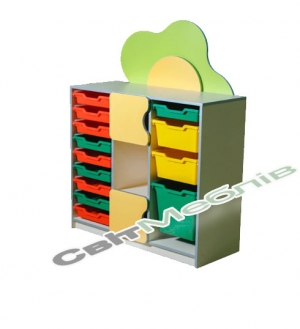 Стінка дитяча "Квіткова поляна" №11