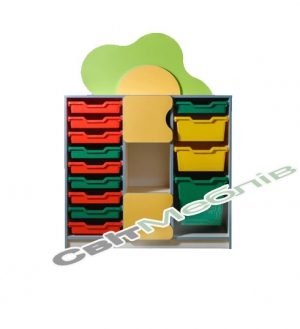 Стінка дитяча "Квіткова поляна" №11