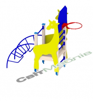 Дитяча гірка Жираф