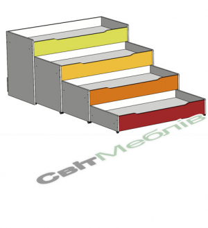 Ліжко дитяче 4-х ярусне Марія