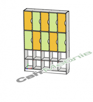 Шафа дитяча двохярусна