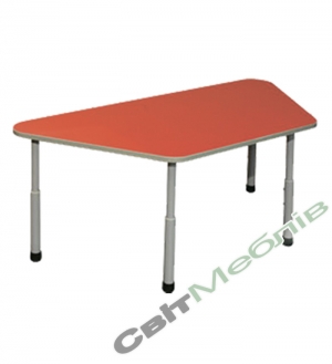 Стіл для садочка трапецевидний