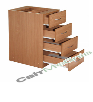 Тумба з шухлядами вбудована БЮ302