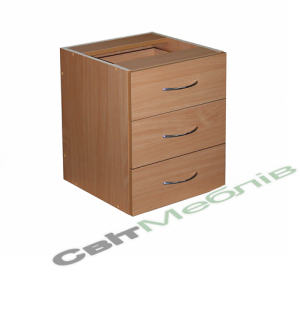 Тумба з шухлядами вбудована БЮ304