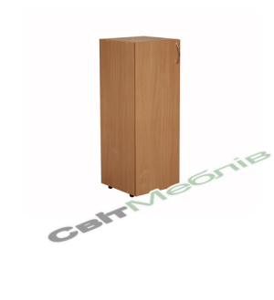 Пенал 1-дверний на три полиці БЮ510(511)