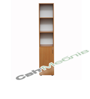 Пенал 1-дверний на п'ять полиць БЮ512(513)