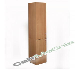 Пенал 2-дверний на п'ять полиць БЮ514(515)