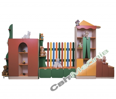 Стінка дитяча "Ялинка" з ящиками