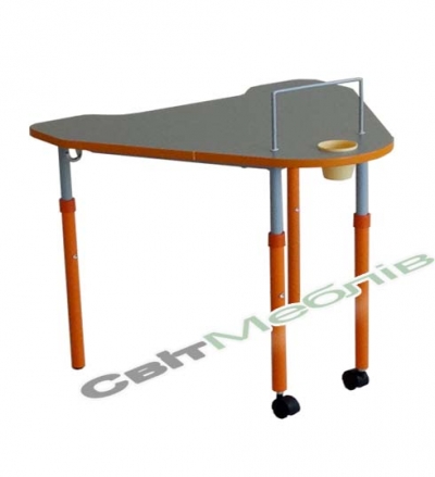 Стіл мобіл. с регул. та нахилом стільниці