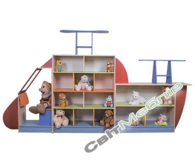 Стінка дитяча "Гелікоптер" відкрита