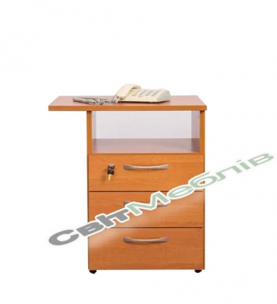 Тумба приставна з 3-ма шухлядами ТП-20