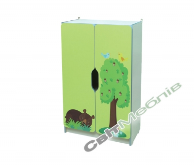 Стінка дитяча "Звірята" №2 закрита