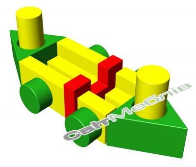 Багатофункціональний набір "Пароплав"
