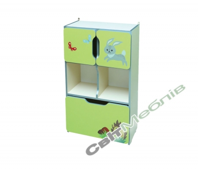 Стінка "Звірята" №9 (5 відділень)