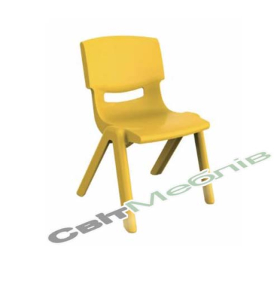 Моноблочний пластиковий стілець дитячий, №2