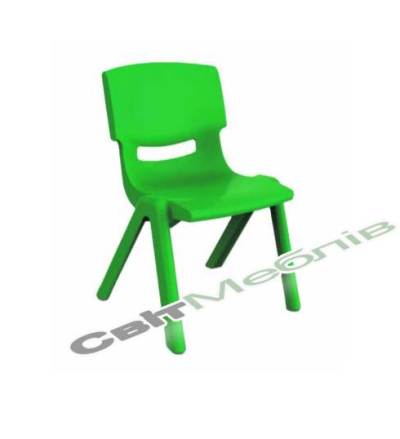 Моноблочний пластиковий стілець дитячий, №2