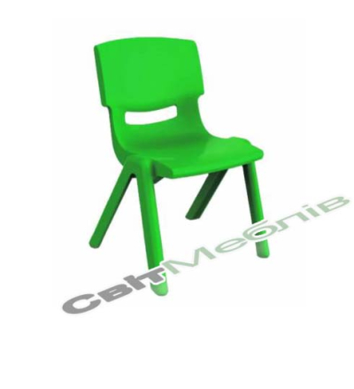 Моноблочний пластиковий стілець дитячий
