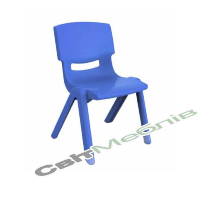 Моноблочний пластиковий стілець дитячий