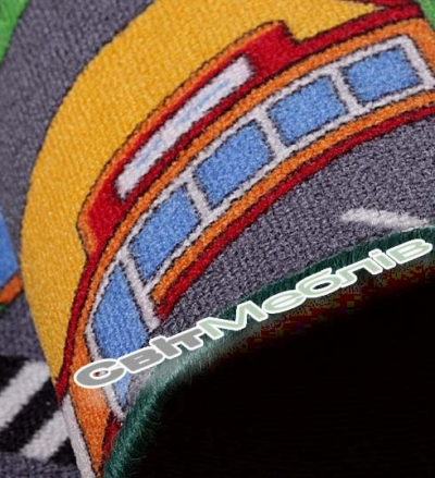 Дитячий килим з дорогою "Вілидж"