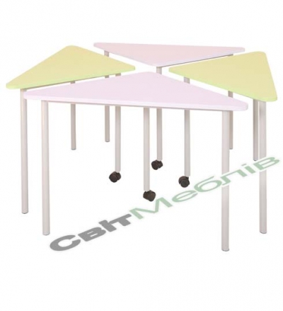 Стіл мобільний модульний "Трикутник" №4-6
