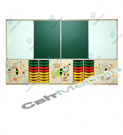 Стінка  "Інтерактивна освіта"з фотодруком