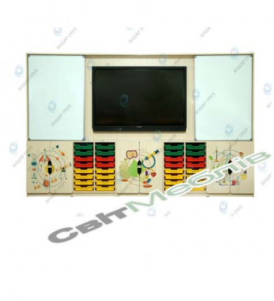 Стінка  "Інтерактивна освіта"з фотодруком