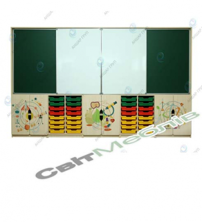 Стінка  "Інтерактивна освіта"з фотодруком