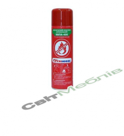 Вогнегасник аерозольний водопінний