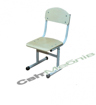 Стілець Т-подібний на круглій трубі, №2-5