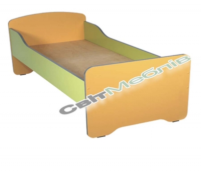 Ліжко дитяче без матрацу з високими бильцями