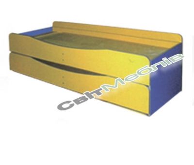 Ліжко дитяче 2-х ярусне без матраців