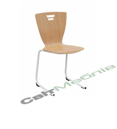 Стілець з суцільногнутим каркасом