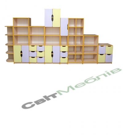 Стінка універсал. "Школа-Сад" ел.№7 New