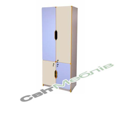 Стінка універсальна"Кмітливчик" елемент закритий з замком