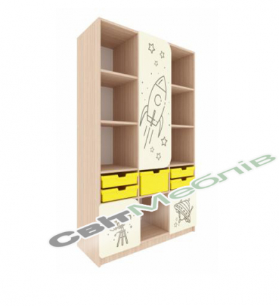 Стінка "Таємничий всесвіт" елемент №1 з фотодруком