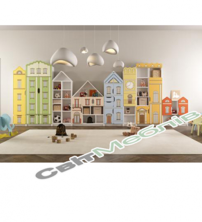 Стінка "Старе місто" з фотодруком