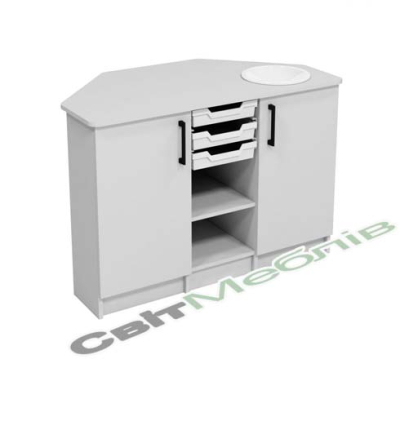 Тумба з мийкою для кабінету хімії