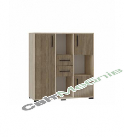 Шафа низька 3-х дверна з 2-ма шухлядами