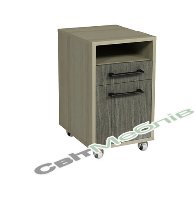 Тумба мобільна з дверкою і шухлядою