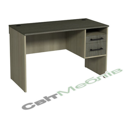 Стіл письмовий прямий з 2-ма шухлядами