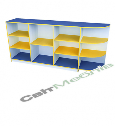 Стелаж для іграшок Всезнайка