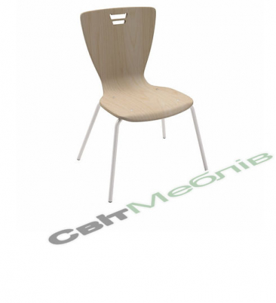 Стілець з фанерним моноблоком