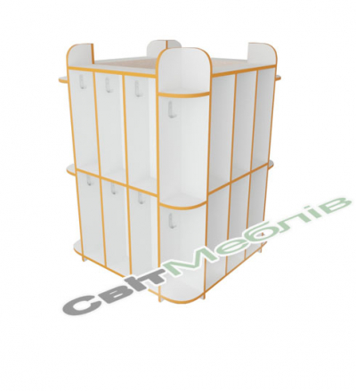 Вішалка для рушників острівна 32  секції