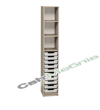 Пенал з полицями і лотками