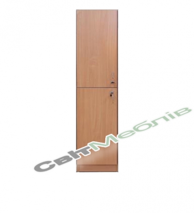 Секція для роздягальні подвійна з замками