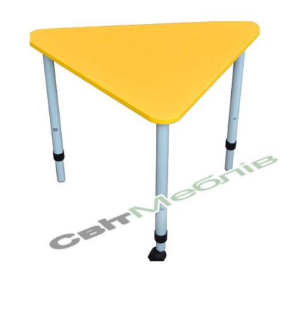 Стіл мобільний модульний “Трикутник” 72° регульований