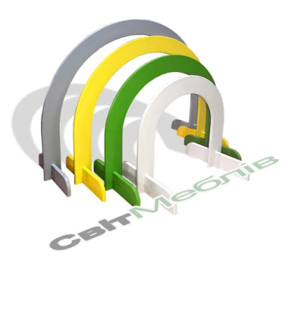 Комплект дуг для підлізання кольорових (4 штуки)